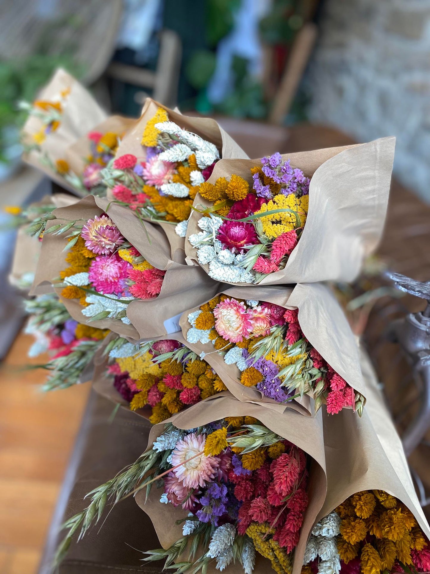 Sweet Blooms Dried Bouquet
