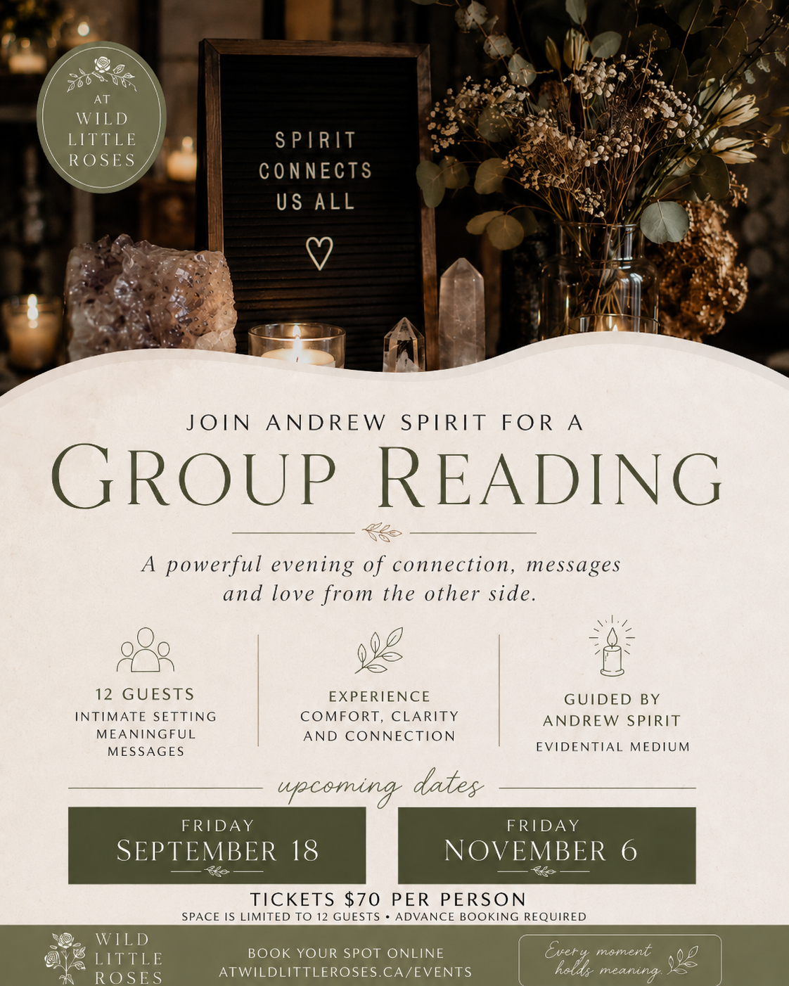 Group Reading with Andrew Spirit