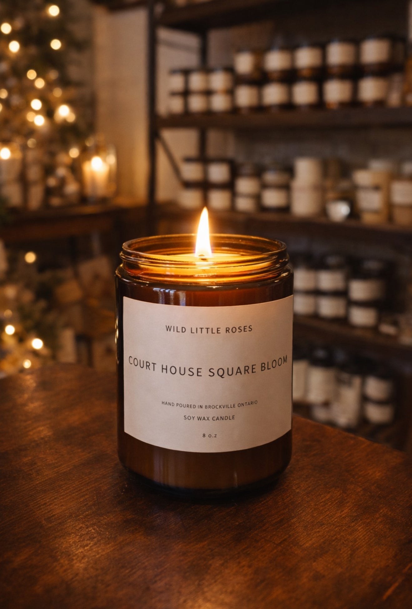 Wild Little Roses Candle