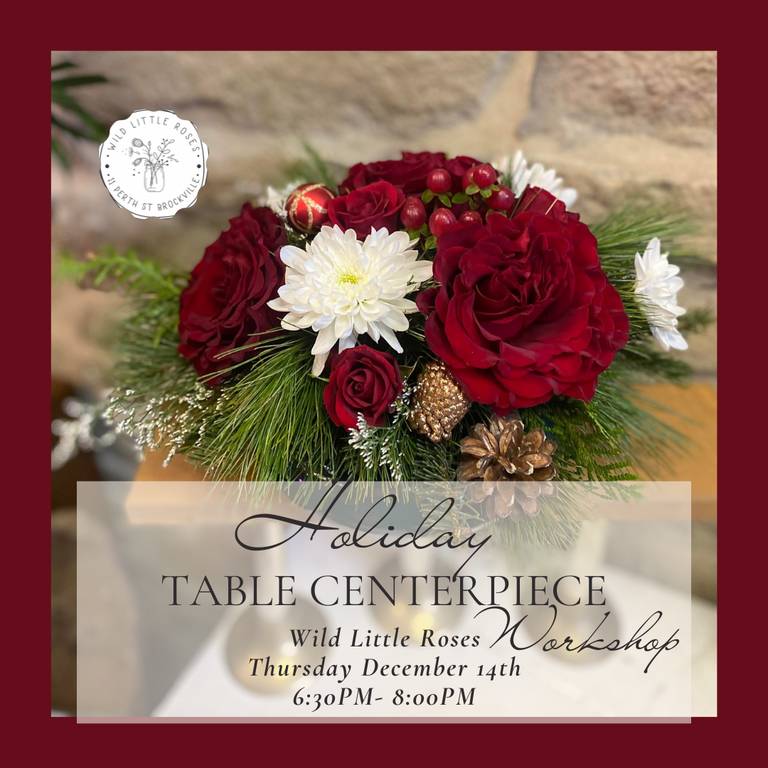 Holiday Table Centerpiece Workshop