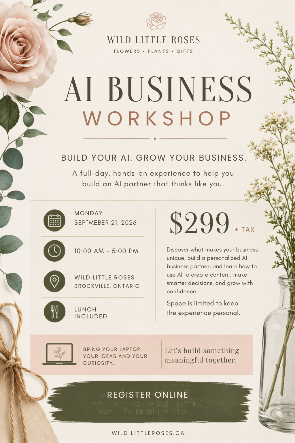 Build Your AI Business Partner
A hands-on workshop for entrepreneurs