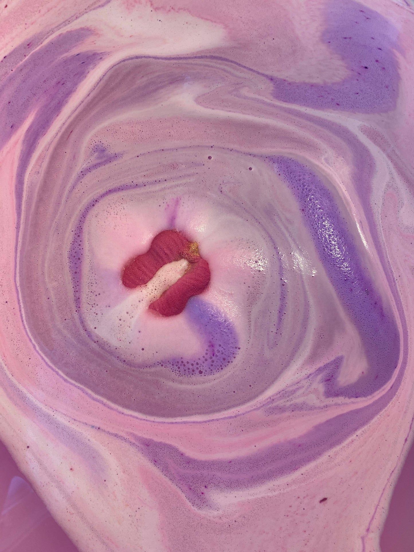 Inspiration Soap Co. - Zip Your Lips Bath Bomb