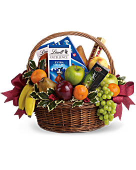 Fruity Sweet Gift Basket - Wild Little Roses