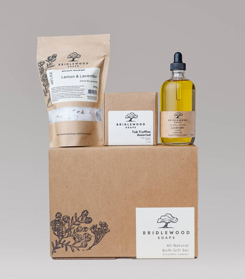 Bridlewood Soaps - Natural Bath Gift Set