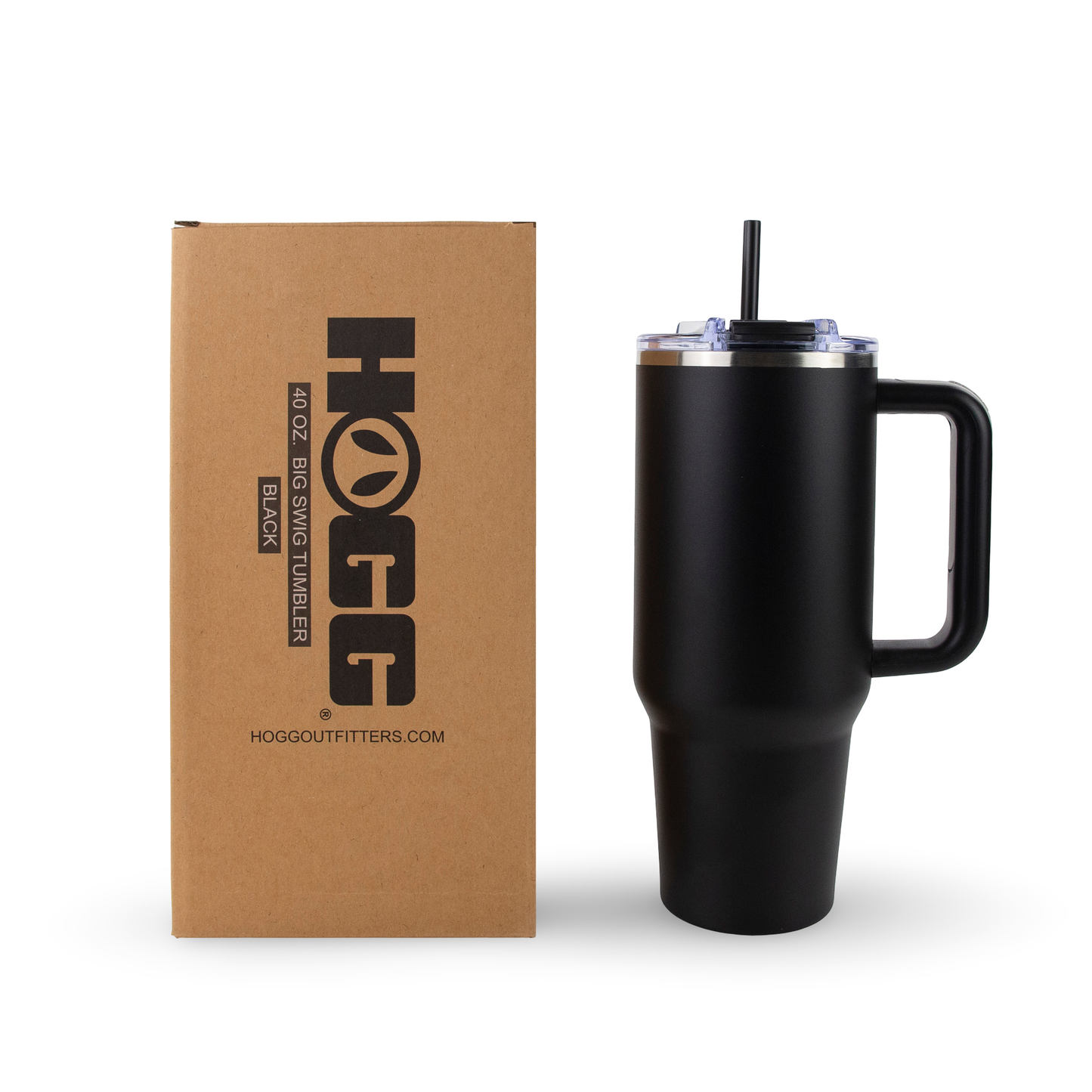 Hogg Outfitters - 40oz POWDER COATED BIG SWIG TUMBLER: Lavender Drift