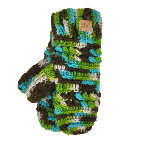 Ark Imports - Toscana Mittens: White