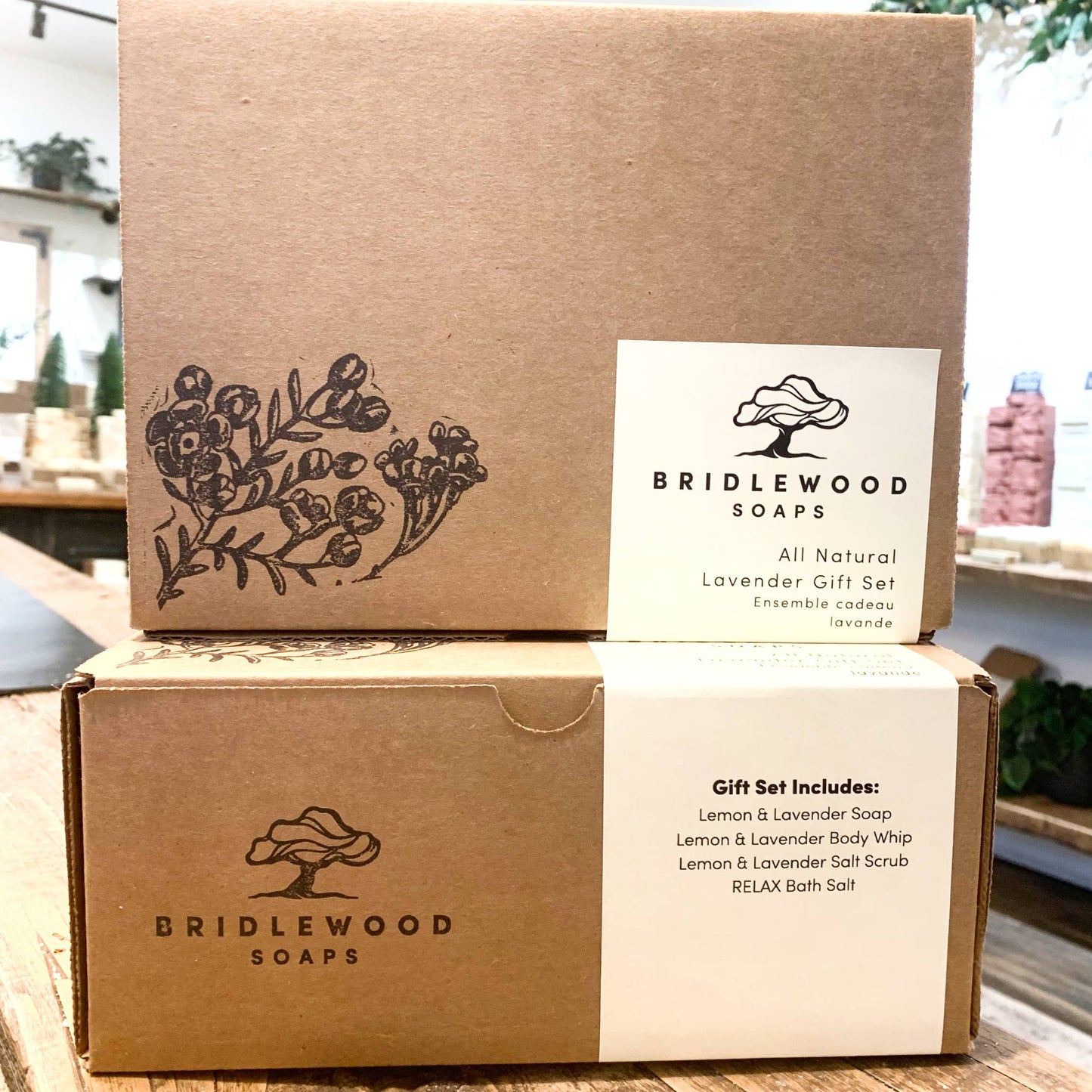 Bridlewood Soaps - Lemon & Lavender Favourites Gift Set