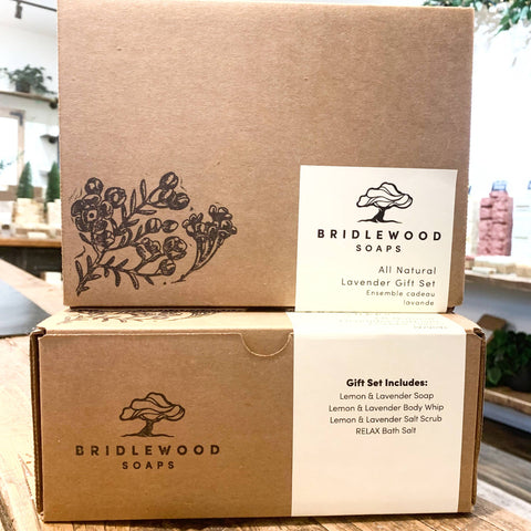 Bridlewood Soaps - Lemon & Lavender Favourites Gift Set