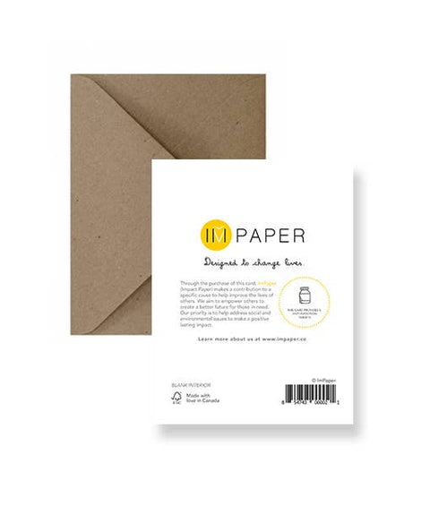 IMPAPER - A Big Congrats On Your New Baby Greeting Card