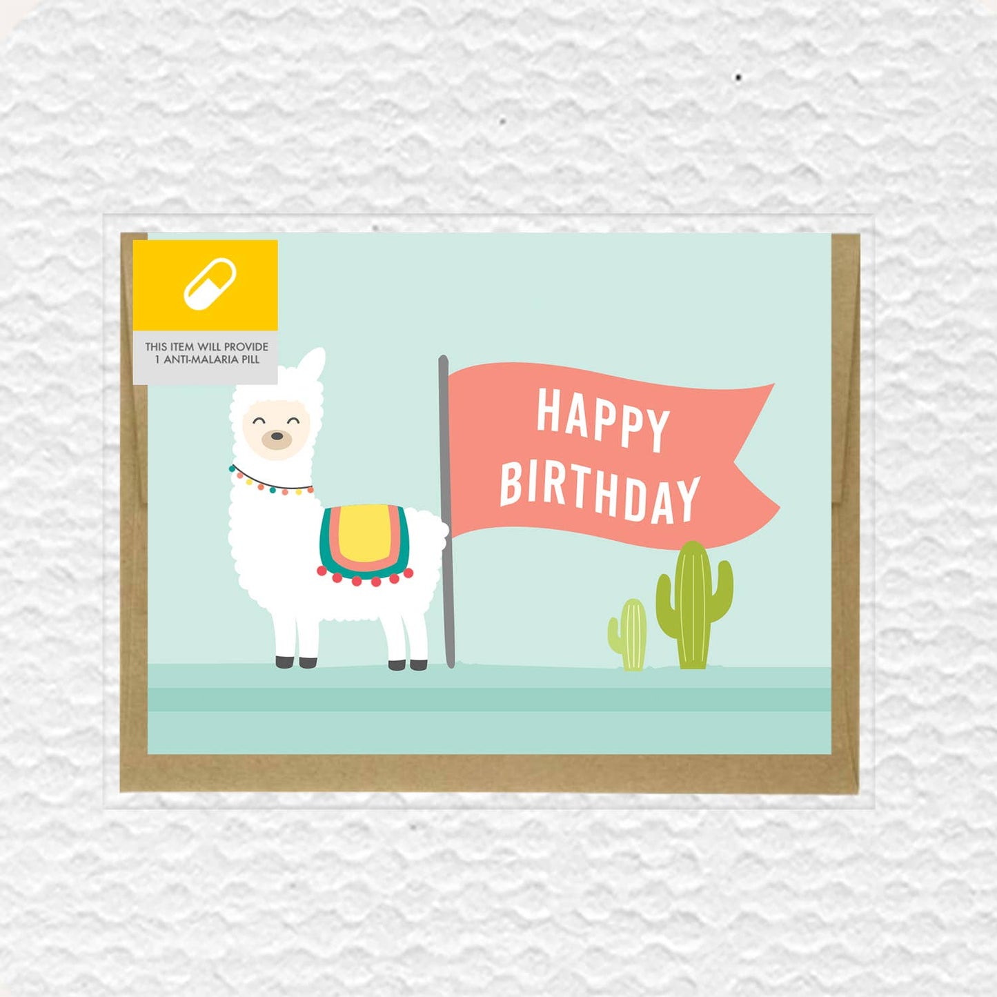 IMPAPER - Whimsical Llama Birthday Card