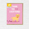 IMPAPER - Thank You Fur Everything Card