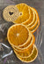 10 pc set of dried orange slices