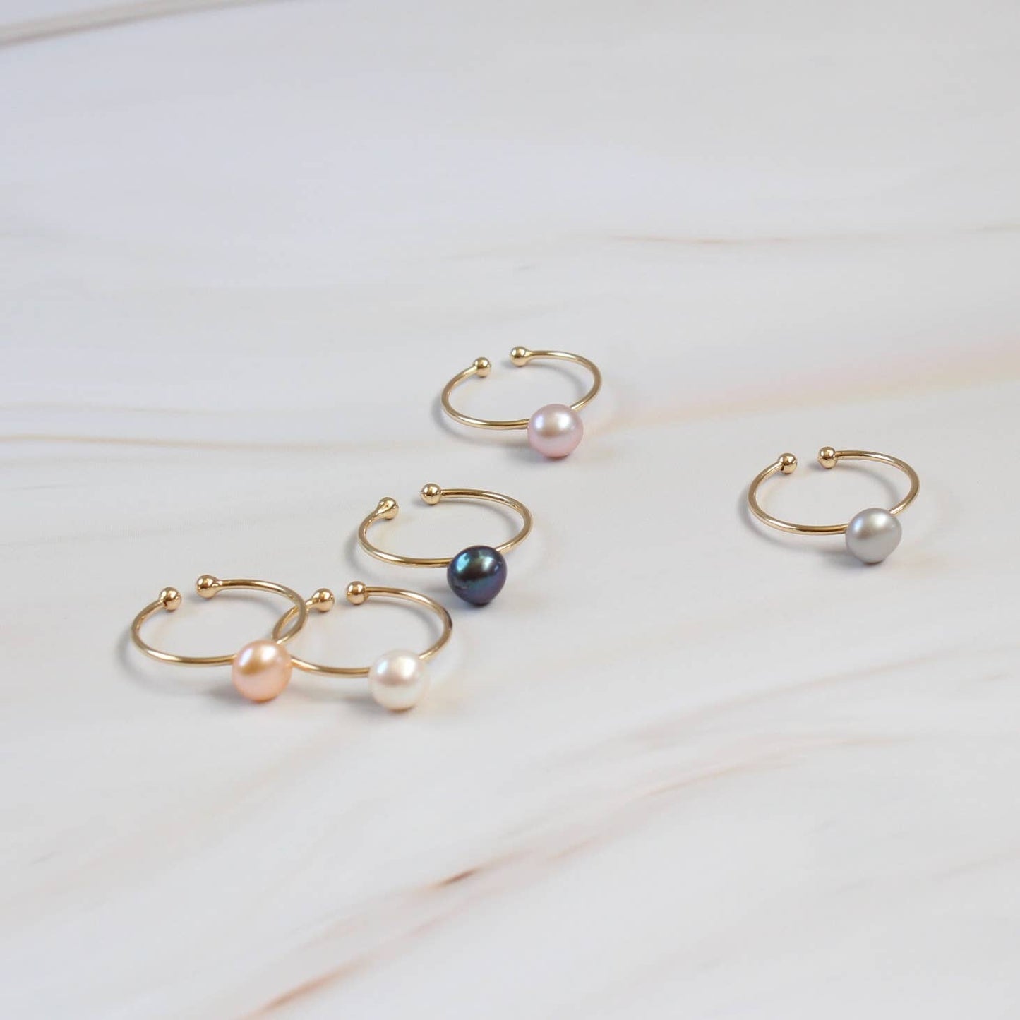 iBijoux - Minimal Freshwater Pearl Ring