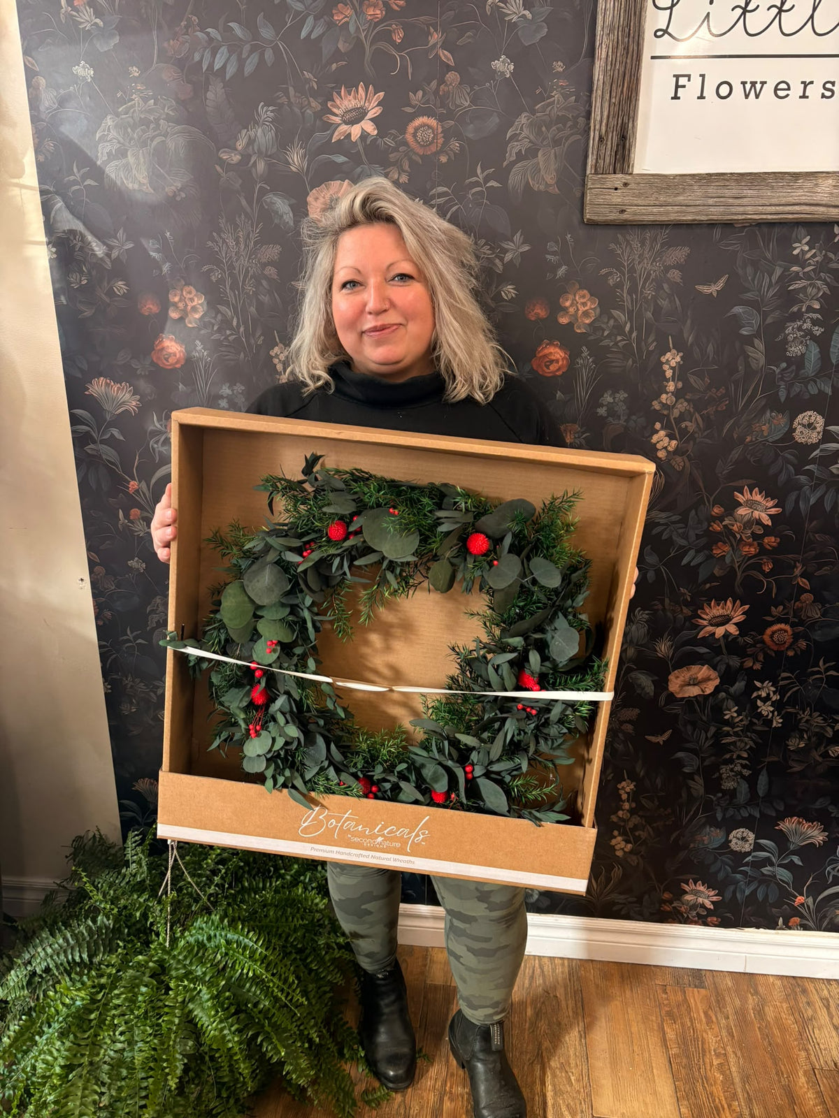 Preserved Botanical Wreath | Eucalyptus & Evergreen