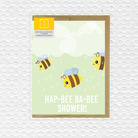 IMPAPER - Hap-bee Ba-bee Shower Baby Card