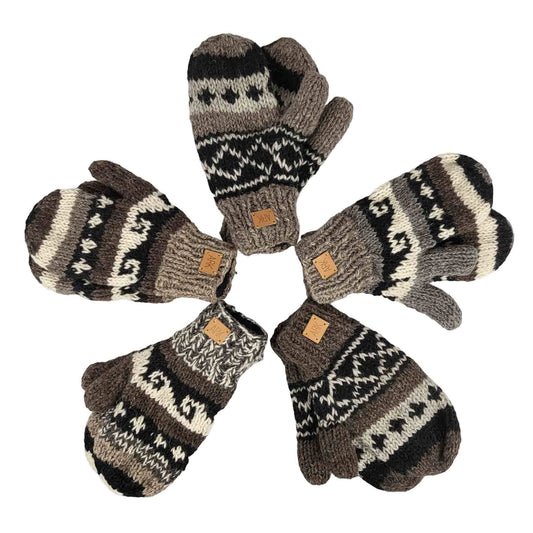 Ark Imports - Market Mittens: Natural Pack