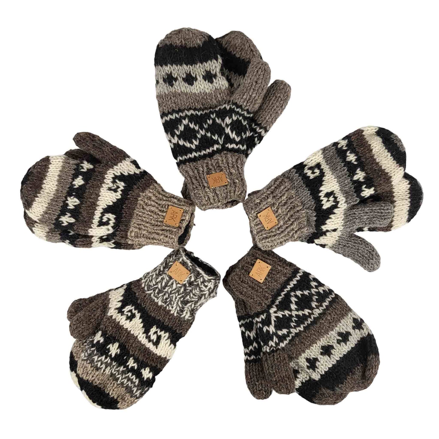 Ark Imports - Market Mittens: Colourful Pack