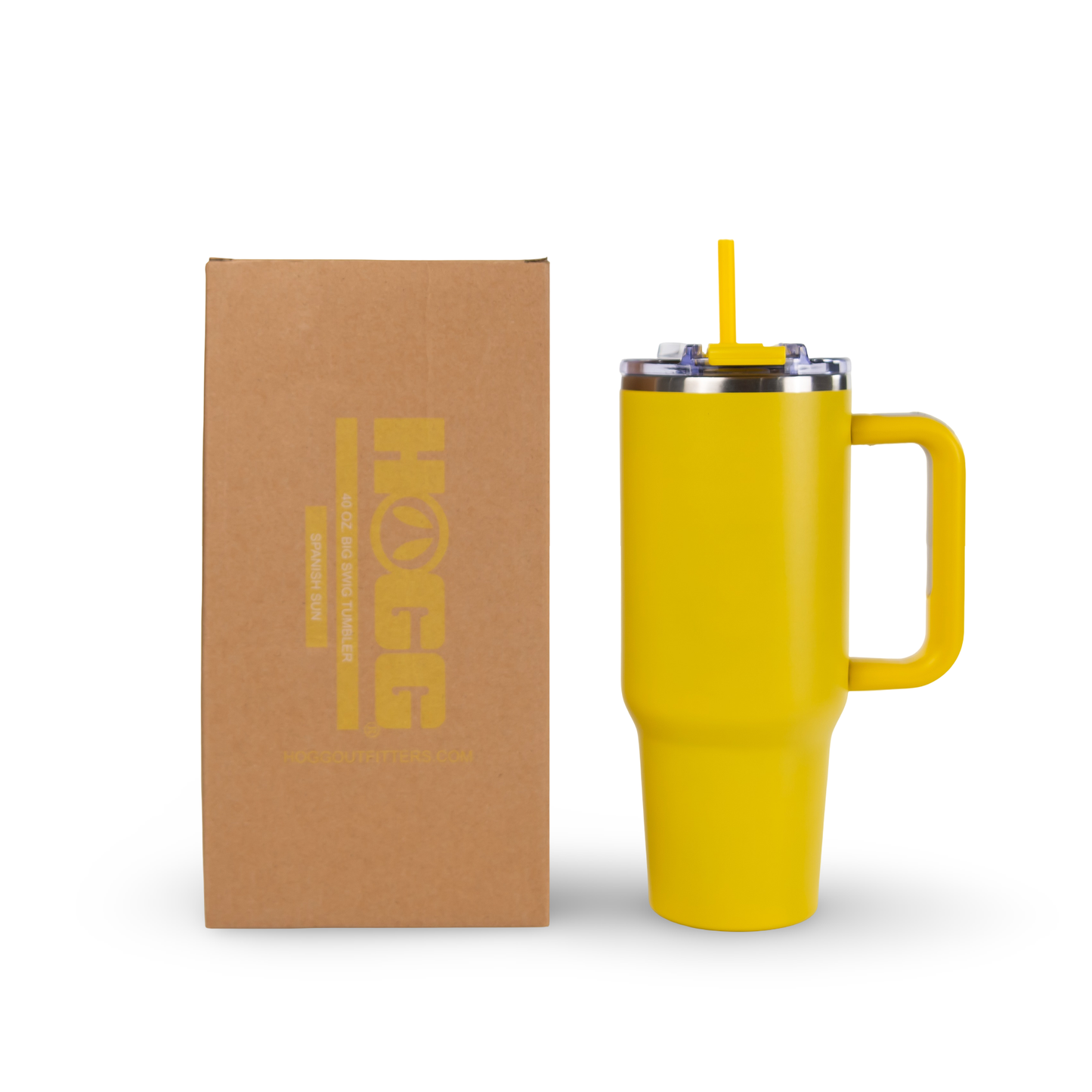 Hogg Outfitters - 40oz POWDER COATED BIG SWIG TUMBLER: Lavender Drift