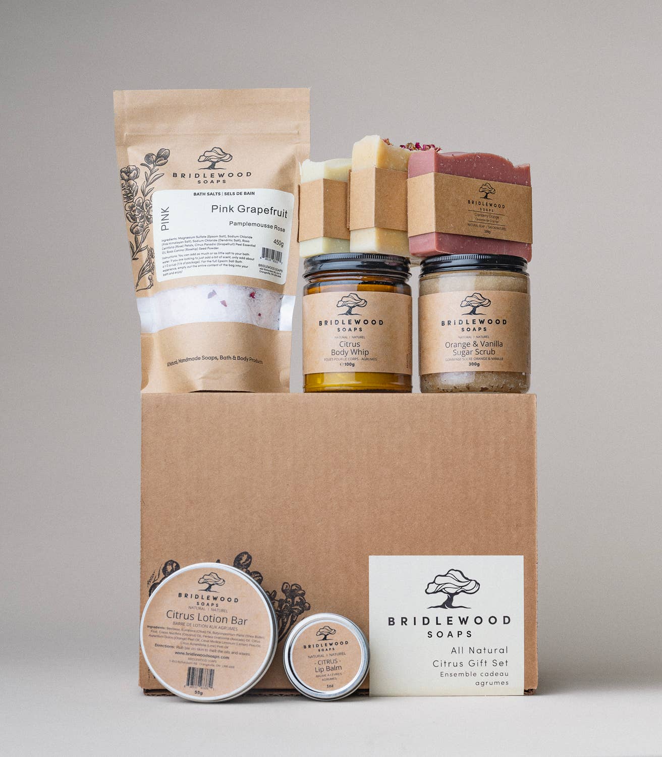 Bridlewood Soaps - Assorted Gift Box: Small / Citrus
