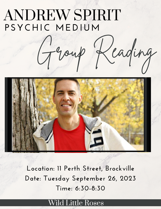 Group Reading With Andrew Spirit Psychic Medium September 26, 2023