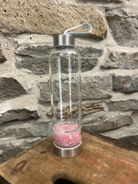 Crystal Glass Water bottle