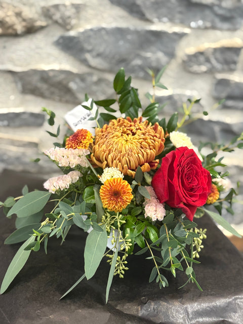 Fall table centerpiece