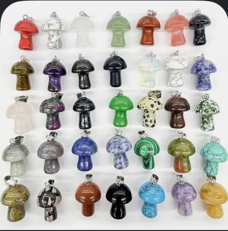 Mushroom charm