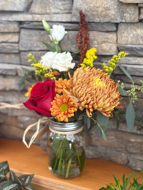 Thanksgiving Mason Jars