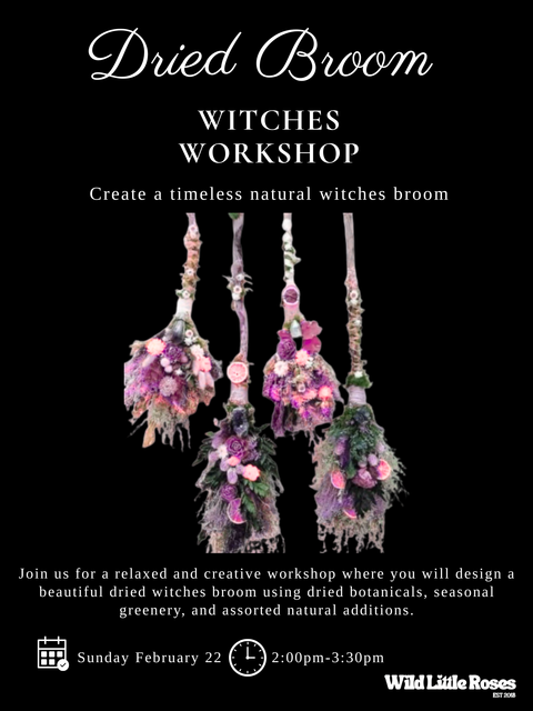 Dried Witches Broom Workshop