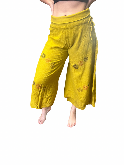 Boho palazzo pants