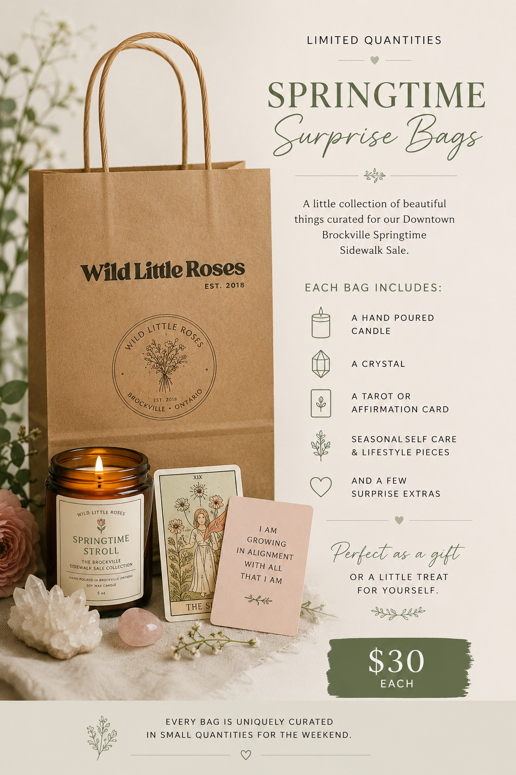Springtime Stroll Surprise Bags