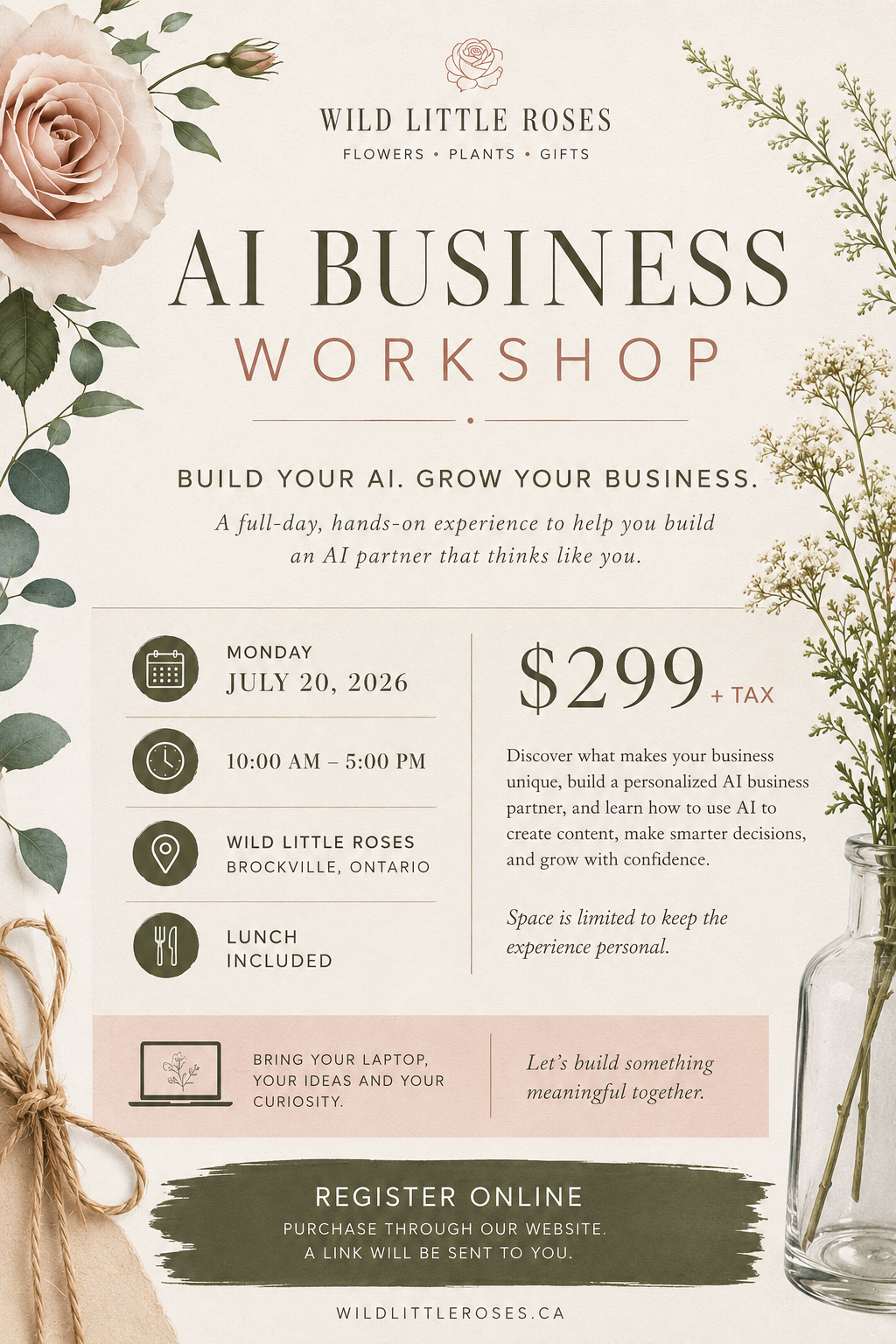 Build Your AI Business Partner
A hands-on workshop for entrepreneurs