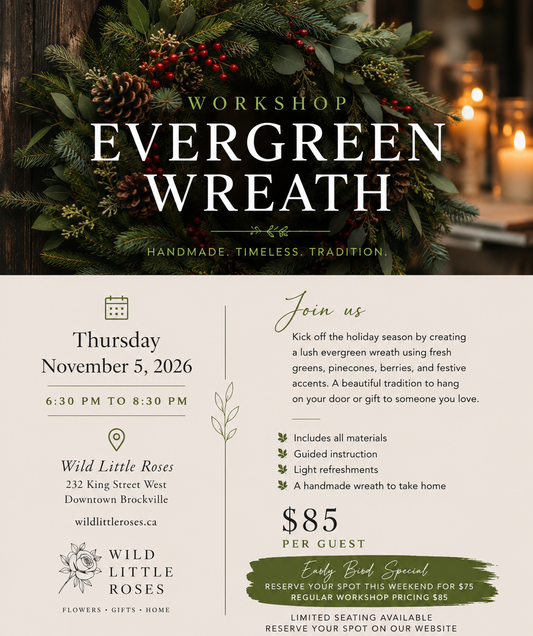 Evergreen Wreath Workshop