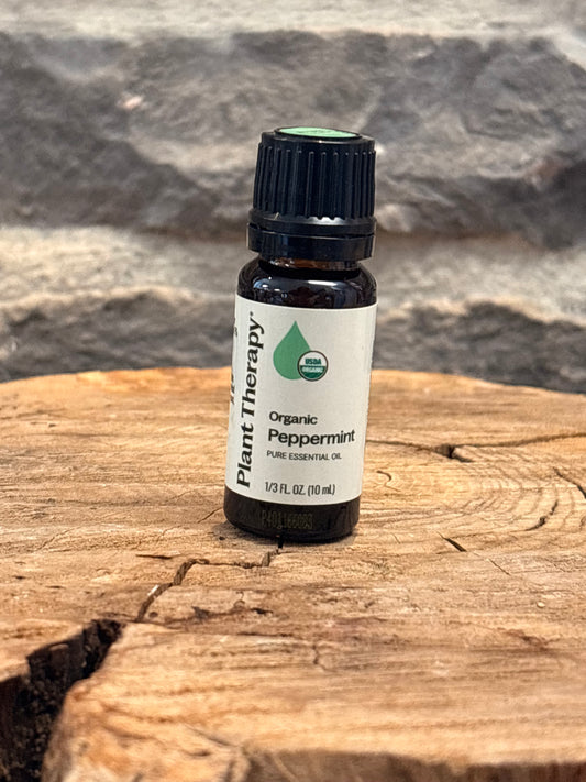 Plant Therapy Organic Peppermint Essential Oil — 10 mL