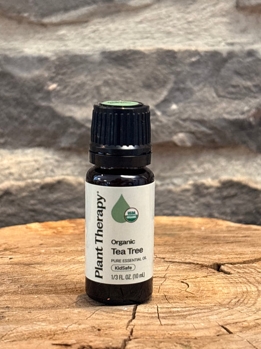 Plant Therapy Organic Tea Tree Essential Oil — 10 mL