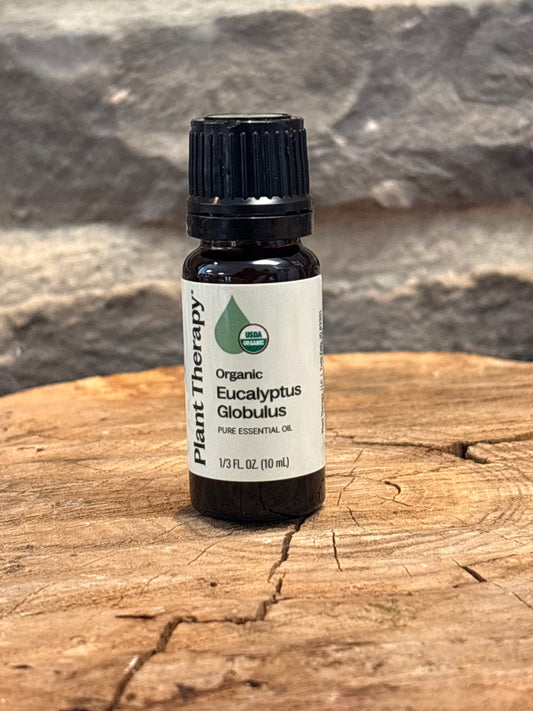 Plant Therapy Organic Eucalyptus Globulus Essential Oil — 10 mL