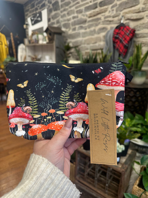 Mushroom-Inspired Pouch – A Whimsical Touch of Nature