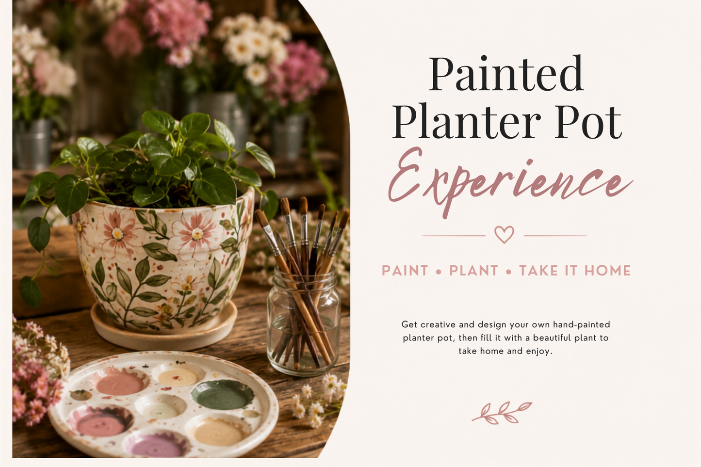 Painted Planter Pot Experience