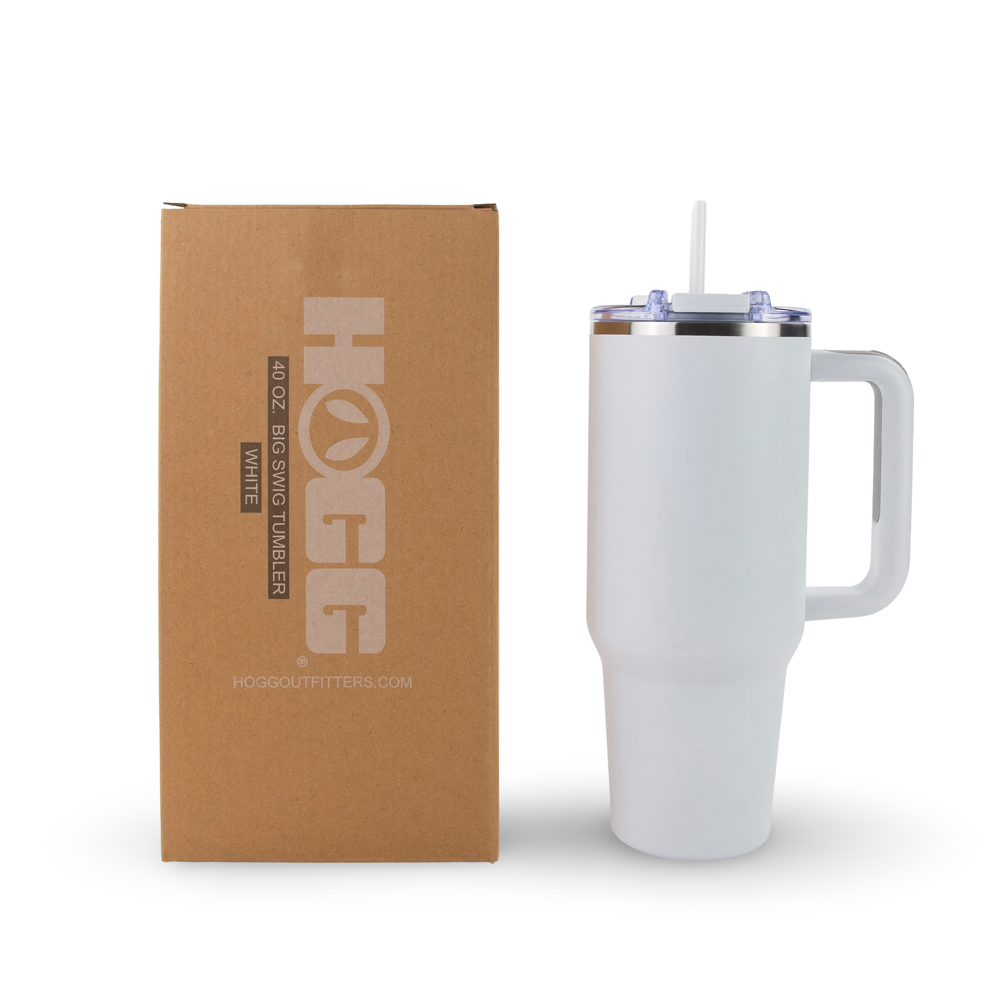 Hogg Outfitters - 40oz POWDER COATED BIG SWIG TUMBLER: Lavender Drift