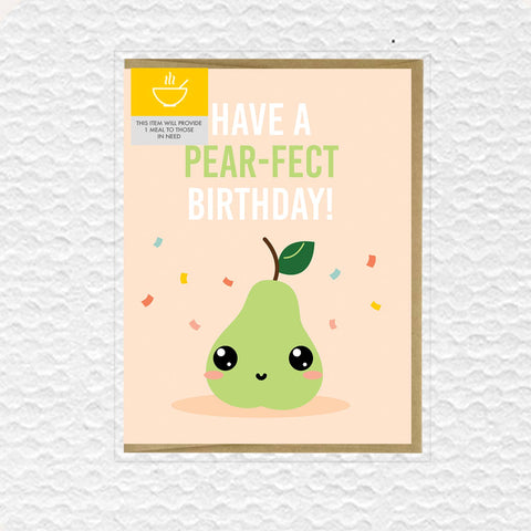 IMPAPER - Pear-fect Birthday Card