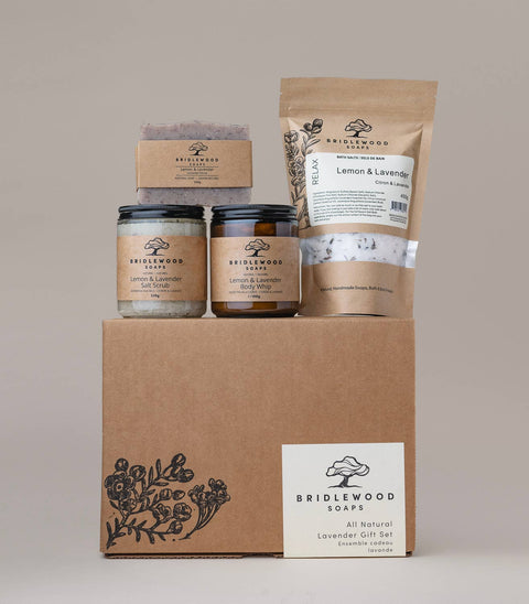 Bridlewood Soaps - Lemon & Lavender Favourites Gift Set