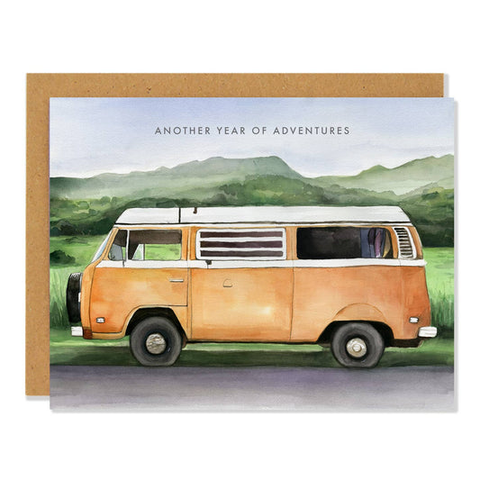 Sarah Voyer Paper - Adventure Birthday Greeting Card