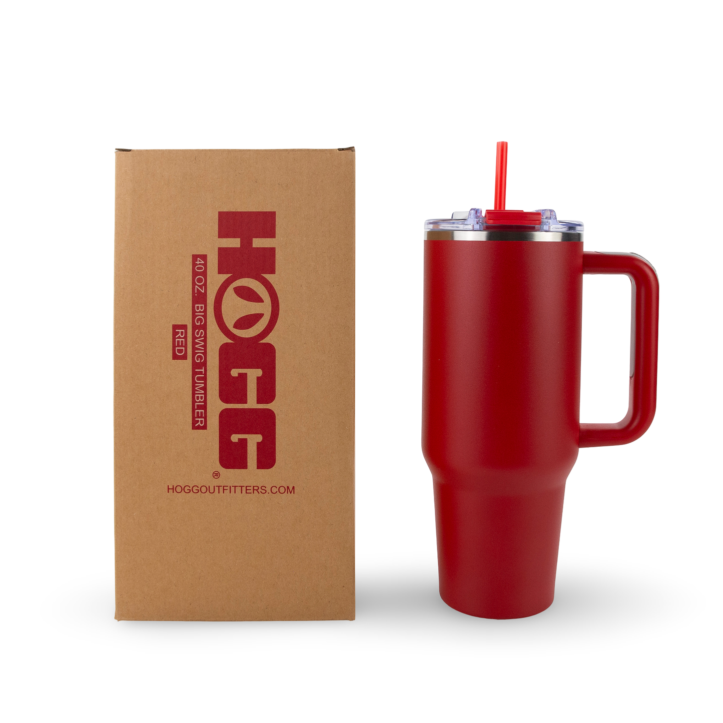 Hogg Outfitters - 40oz POWDER COATED BIG SWIG TUMBLER: Lavender Drift