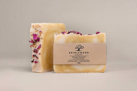 Bridlewood Soaps - Orange Turmeric Soap Bar