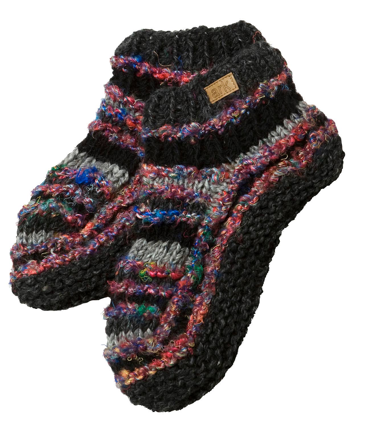 Ark Imports - Swool Stripe Booties: Navy/Teal