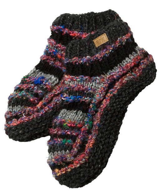 Ark Imports - Swool Stripe Booties: Navy/Teal