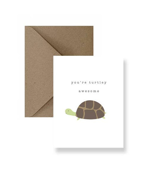 IMPAPER - You’re Turtley Awesome Friendship Card