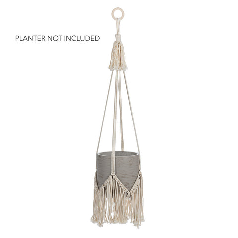 Planter Hanger with Fringe
