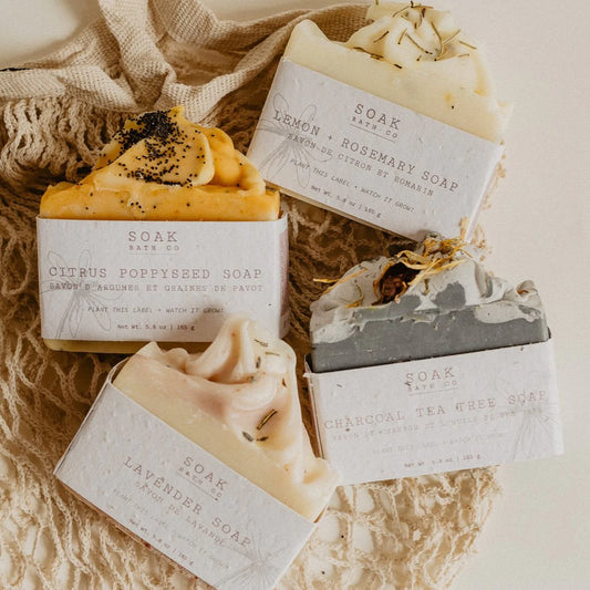 SOAK BATH CO- 4 SOAP GIFT PACK