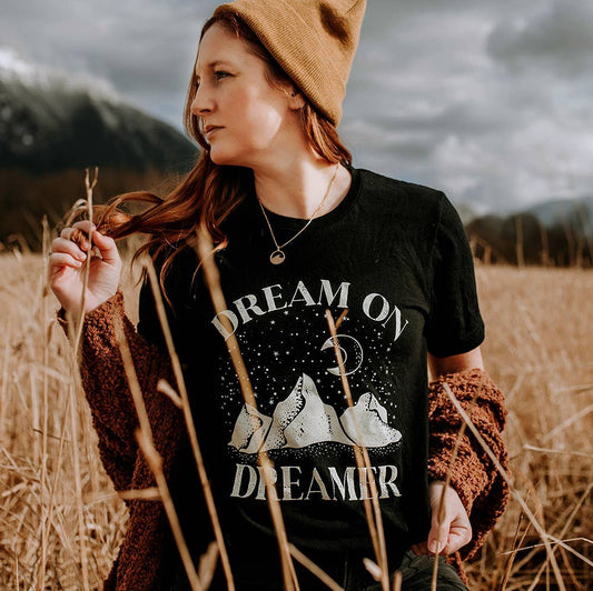 Dream On Dreamer Tee Shirt LG